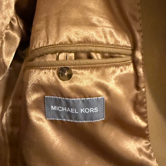 Michael Kors Men's Camel Trench Coat NWOT - Picture 3 of 5